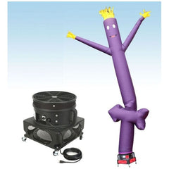 Party Tents Direct Inflatable Party Decorations 18' Purple Arrow Fly Guy Inflatable Tube Man with Blower by Party Tents 754972364935 873 18' Purple Arrow Fly Guy Inflatable Tube Man with Blower Party Tents