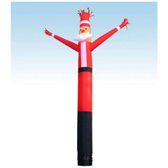 18' Santa Claus 1 Fly Guy Inflatable Tube Man with Blower by Party Tents