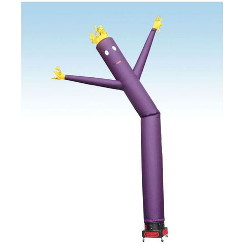 Party Tents Direct Inflatable Party Decorations 18' Standard Purple Fly Guy Inflatable Tube Man with Blower by Party Tents 754972364904 880 18' Standard Purple Fly Guy Inflatable Tube Man Blower Party Tents