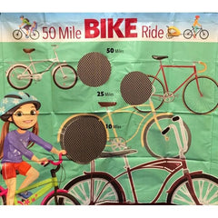 Party Tents Direct Inflatable Party Decorations 50 Mile Bike Ride UltraLite Air Frame Game Panel by Party Tents 754972355834 1562-Party Tents