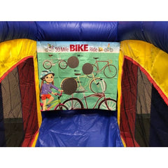 50 Mile Bike Ride UltraLite Air Frame Game Panel by Party Tents