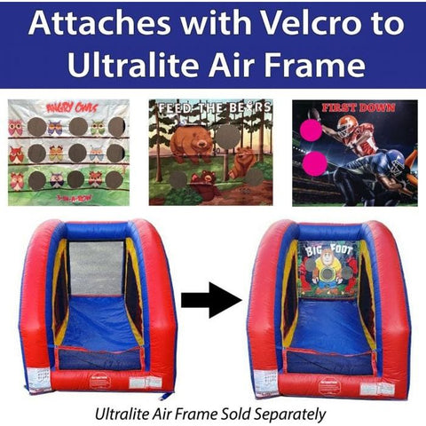 Party Tents Direct Inflatable Party Decorations Complete Pie in the Face UltraLite Air Frame Game by Party Tents 754972365901 1595-Party Tents