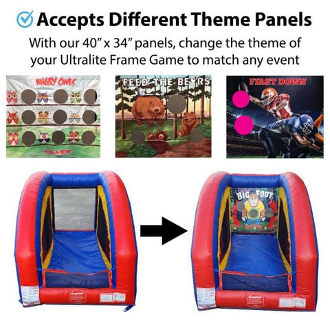 Party Tents Direct Inflatable Party Decorations Complete Zombie Hunt UltraLite Air Frame Game by Party Tents 754972365826 1603-Party Tents