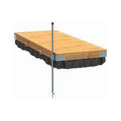 PlayStar Docking & Anchoring Floating Wood Dock Kit - 4'X10' - Build It Yourself by Playstar 781880227847 KT 10056