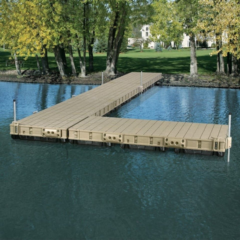 PlayStar Docking & Anchoring Premium Frame Floating Dock Kit W/Resin Top 4'X10' - Build It Yourself by Playstar 781880227816 KT 13223 Premium Frame Floating Dock Kit W/Resin Top 4'X10' Build It Yourself