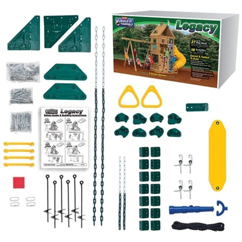 PlayStar Swing Sets & Playsets Legacy Build It Yourself Kit by Playstar 781880222705 PS 7716 Legacy Build It Yourself Kit by Playstar SKU# PS 7716