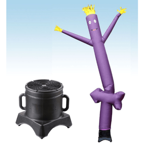 POGO 10 Feet Air Dancer Included 12' Fly Guy Inflatable Tube Man with Blower - Purple Arrow by POGO 754972365031 4273 12' Fly Guy Inflatable Tube Man Blower - Purple Arrow SKU#4273#4222