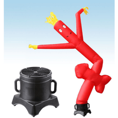 POGO 10 Feet Air Dancer Included 12' Fly Guy Inflatable Tube Man with Blower - Red Arrow by POGO 754972365079 4274 12' Fly Guy Inflatable Tube Man Blower - Red Arrow SKU#4274#4223