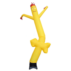 POGO 10 Feet Air Dancer Not Included 12' Fly Guy Inflatable Tube Man with Blower - Yellow Arrow by POGO 754972322966 4225 12' Fly Guy Inflatable Tube Man Blower - Yellow Arrow SKU#4276#4225