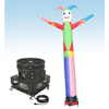 Image of POGO air dancer Included 18' Fly Guy Inflatable Tube Man with Blower - Jester by POGO 754972355421 4296 18' Fly Guy Inflatable Tube Man with Blower -Jester  SKU#4296#4249
