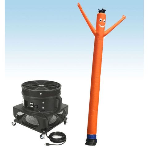 POGO air dancer Included 18' Fly Guy Inflatable Tube Man with Blower - Standard Orange by POGO 754972364881 4265 18' Fly Guy Inflatable Tube Man Blower -Standard Orange SKU#4265#4250