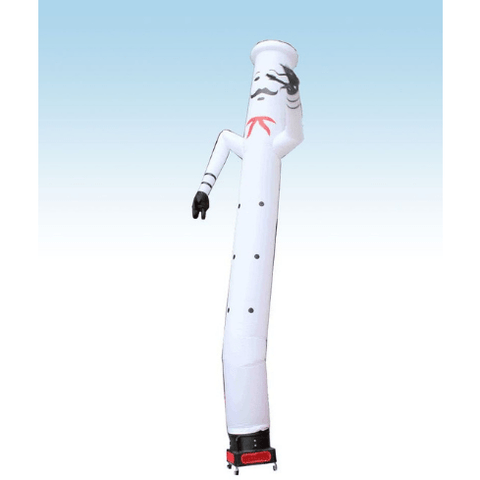 POGO air dancer Not Included 18' Fly Guy Inflatable Tube Man with Blower - Chef by POGO 754972323505 4245 18' Fly Guy Inflatable Tube Man Blower -Chef SKU#4293#4245
