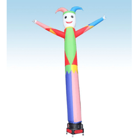POGO air dancer Not Included 18' Fly Guy Inflatable Tube Man with Blower - Jester by POGO 754972323529 4249 18' Fly Guy Inflatable Tube Man with Blower -Jester  SKU#4296#4249