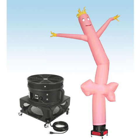 POGO air dancers Included 18' Fly Guy Inflatable Tube Man with Blower - Pink Arrow by POGO 754972364942 4288 18' Fly Guy Inflatable Tube Man Blower - Pink Arrow SKU#4288#4239