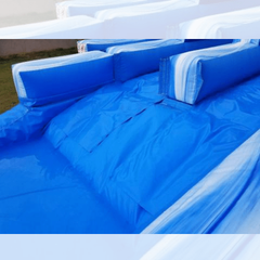 3'H Blue Marble Wet / Dry Splash Pool Inflatable Slide by POGO