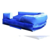 Image of POGO Bounce Blowers & Accessories 22' Blue Marble Wet / Dry Splash Pool Inflatable Slide by POGO 754972363488 4946