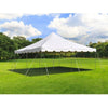 Image of POGO Canopies & Gazebos 15' x 15' White Weekender Standard Canopy Pole Tent by POGO 649 15' x 15' White Weekender Standard Canopy Pole Tent by POGO SKU 649