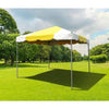 Image of POGO Canopy Tents & Pergolas 10' x 10' Yellow PVC Weekender West Coast Frame Party Tent by POGO 754972306904 5448