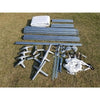 Image of POGO Canopy Tents & Pergolas 10' x 20' Blue PVC Weekender West Coast Frame Party Tent by POGO 754972318877 5747
