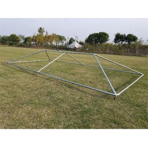 POGO Canopy Tents & Pergolas 10' x 20' Red PVC Weekender West Coast Frame Party Tent by POGO 754972318921 5749