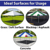 Image of POGO Canopy Tents & Pergolas 20' x 20' Green PVC Weekender West Coast Frame Party Tent by POGO 754972319072 5910