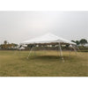 Image of POGO Canopy Tents & Pergolas 20' x 20' White PVC Weekender West Coast Frame Party Tent by POGO 754972319058 5612