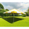 Image of POGO Canopy Tents & Pergolas 20' x 20' Yellow PVC Weekender West Coast Frame Party Tent by POGO 754972319751 5912