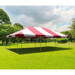 20' x 30' Red PVC Weekender West Coast Frame Party Tent by POGO