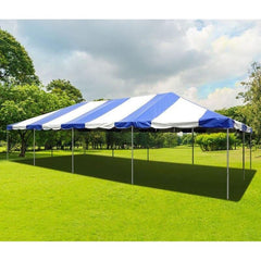 20' x 40' Blue PVC Weekender West Coast Frame Party Tent by POGO