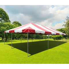 20' x 40' Red PVC Weekender West Coast Frame Party Tent by POGO
