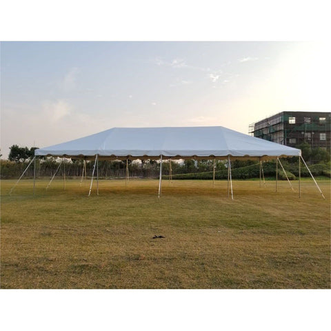 POGO Canopy Tents & Pergolas 20' x 40' White PVC Weekender West Coast Frame Party Tent by POGO 754972306379 5614