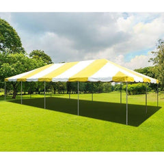 20' x 40' Yellow PVC Weekender West Coast Frame Party Tent by POGO