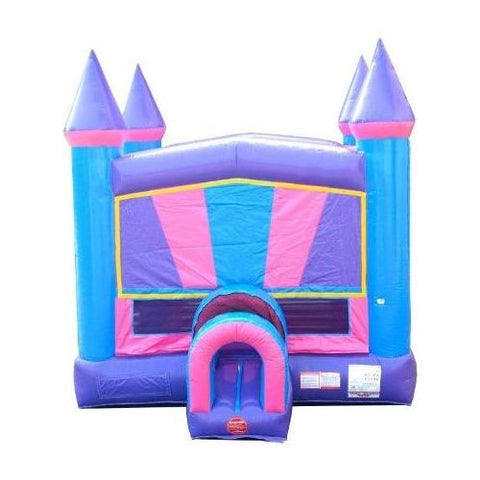 POGO Commercial Bouncers 14' Modular Pink Inflatable Bounce House with Blower by POGO 754972336529 2067 14' Modular Pink Inflatable Bounce House with Blower by POGO SKU# 2067