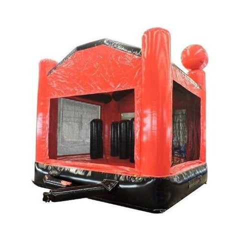 POGO Commercial Bouncers 14' Ninja Attack Inflatable Bounce House with Blower by POGO 754972354875 2072 14' Ninja Attack Inflatable Bounce House with Blower by POGO SKU# 2072