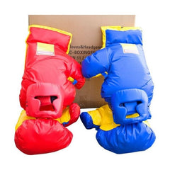 POGO Dollies & Hand Trucks Oversized Boxing Gloves & Headgear Set by POGO 754972355711 300-Pogo