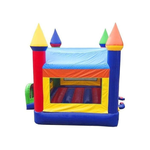 POGO Inflatable Bouncers 10'H Compact Kids Rainbow Bounce House with Blower by POGO 754972354868 1891 10'H Compact Kids Rainbow Bounce House with Blower by POGO SKU# 1891
