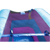 Image of POGO Inflatable Bouncers 11'H Crossover Pink Double Water Slide Bounce House with Blower, Backyard Party Package by POGO 754972355063 5517 11'H Double Water Slide Bounce House w/ Blower, Backyard Party Package