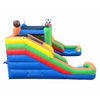 Image of POGO Inflatable Bouncers 11'H Crossover Sports Double Water Slide Bounce House with Blower, Backyard Party Package by POGO 754972370233 5518 11'H Crossover Sports Double Water Slide Bounce House with Blower