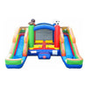 Image of POGO Inflatable Bouncers 11'H Crossover Sports Double Water Slide Bounce House with Blower, Backyard Party Package by POGO 754972370233 5518 11'H Crossover Sports Double Water Slide Bounce House with Blower