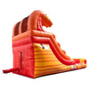 Image of POGO Inflatable Bouncers 12'H Crossover Fire Marble Inflatable Water Slide with Blower by POGO 840344502972 6245