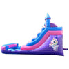 Image of POGO Inflatable Bouncers 12'H Crossover Pink Unicorn Inflatable Water Slide by POGO 840344502996 6169