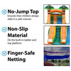 Image of POGO Inflatable Bouncers 12'H Crossover Tropical Inflatable Water Slide with Blower, Backyard Party Package by POGO 754972325134 5514 12'H Crossover Tropical Water Slide with Blower Backyard Party Package
