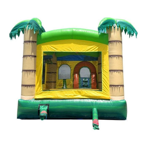 POGO Inflatable Bouncers 12ft x 18ft Crossover Tropical Jungle Smiley Face Combo by POGO 754972382489 6185