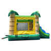 Image of POGO Inflatable Bouncers 12ft x 18ft x 12ft Crossover Tropical Jungle Smiley Face Combo by POGO