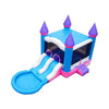 Image of POGO Inflatable Bouncers 13.5'H Crossover Pink Dual Lane Bounce House Slide with Pool with Blower, Backyard Party Package by POGO 754972302715 5525 13.5'H Crossover Pink Dual Lane Bounce House Slide Pool BlowerBackyard