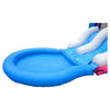Image of POGO Inflatable Bouncers 13.5'H Crossover Pink Dual Lane Bounce House Slide with Pool with Blower, Backyard Party Package by POGO 754972302715 5525 13.5'H Crossover Pink Dual Lane Bounce House Slide Pool BlowerBackyard