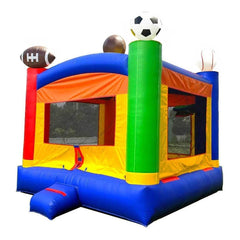 POGO Inflatable Bouncers 13'H Crossover Sports Bounce House with Blower, Backyard Party Package by POGO 781880284109 5505 Crossover Sports Bounce House with Blower, Backyard Party Package POGO SKU# 5505