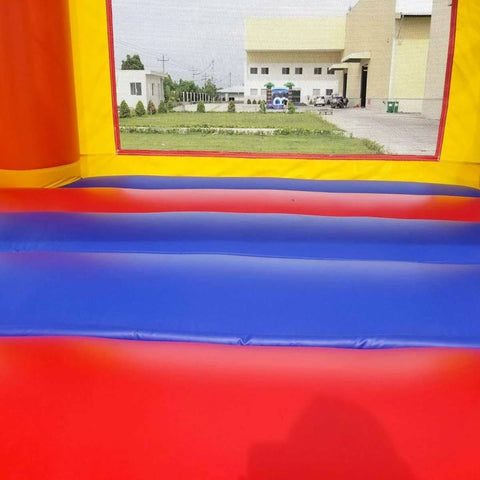 POGO Inflatable Bouncers 13'H Crossover Sports Bounce House with Blower, Backyard Party Package by POGO 781880284109 5505 Crossover Sports Bounce House with Blower, Backyard Party Package POGO SKU# 5505