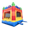 Image of POGO Inflatable Bouncers 14.5'H Crossover Building Block Bounce House with Blower by POGO 840344502842 6239
