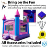 Image of 14.5' H Crossover Pink Bounce House by POGO